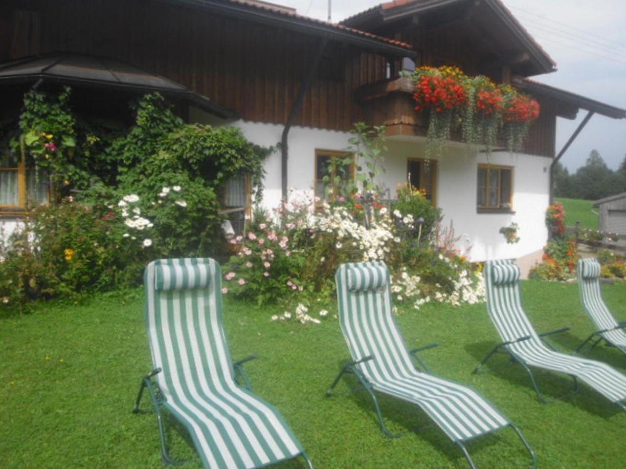 Ferienwohnung Haus Auerhahn Bad Hindelang Exterior foto